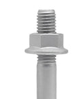 Heavy Duty Shock Mount Bolts Kit M14x1.5 10.9 Grade Alloy Steel Flange Shoulder Bolts And Lock Nuts Pair For Toyota Tacoma Tundra Sequoia Dodge Ram Eliminates Loose Play And Rattle During Shock Absorber Replacement close-up