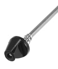 Close-up of the Dual Quick Release Bicycle Axles Skewers Set Front 143mm and Rear 178mm for MTB and Road Bikes