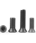 Rock Solid Carbon Steel Hex Socket Grub Screws M2 M2.5 M3 M3.5 M4 M5 M6, assorted sizes for lathe tool holders.