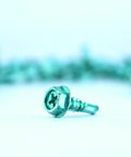 Top Shelf 1/2 Inch Number Ten Self Tapping Screws Box Of 100 with green rust-resistant finish and versatile combo drive head.