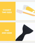 Must-Have Resin Cleanup Kit With 10 Silicone Spatulas And Plastic Scrapers For UV Resin 3D Printers, including two silicone spatulas.