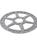 180mm Mini Bike Disc Brake Rotor with Pads Replacement for Baja Doodle Bug DB30 CT100U shown at angle with vent slots visible.
