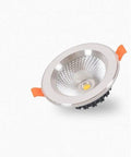DJVHSRI Recessed Lighting Housing Trim Kits Recessed Spot Lamp with orange clips, LED downlight for embedded ceiling use.