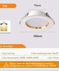JUDYSSY 8Pack White Baffle Trim LED Recessed Can Retrofit Light 3.9 Inch Ultra Thin LED with 3000K color temperature.