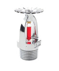 Heavy Duty Fire Sprinkler Head Built Tough For Kitchen And Sauna Spots Straight Up High Temperature Guard For Smoke Ducts With No Sweat Quick Mount Design And Upward Spray Protection close-up view.