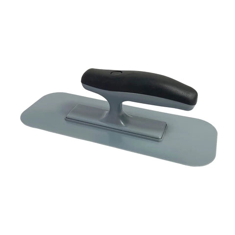 Lightweight Plastic Trowel With Black Comfort Grip Workhorse For Easy Scrape And Smooth Walls Includes 3.5 x 9.5 Inch Finishing Trowels