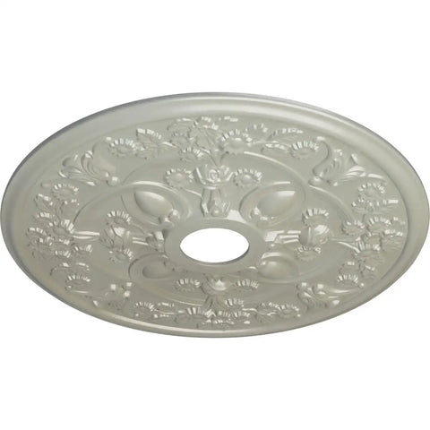Showstopper Rose Ceiling Medallion 30 7/8 Inch Outer Diameter With 3 5/8 Inch Inner Diameter And 1 3/8 Inch Projection