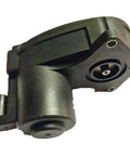 Rear Parking Brake Motor Caliper Motor For Tesla Model 3 And Model Y 2021 To 2023 Straight Up 104462600A in black plastic housing, side view.