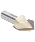 Top Notch Jauarta V Groove Router Bit With 1/2 Inch Shank And 90 Degree Flute designed for smooth wood routing jobs.