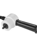 Double Head Nibbler For Metal Cutting, 360 Degree Adjustable Sheet Metal Cutter with ergonomic handle, front view