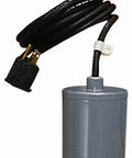 Pump Down Piggyback Tethered Float Switch For Ponds Sumps Sewage And Effluent Systems 115 Volt Half HP 13 Amp Max Grey body