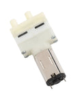 Replacement Water Pump Motor For Roidmi Eve Plus Robot Vacuum Cleaners, compact design with silver motor and dual water outlet.