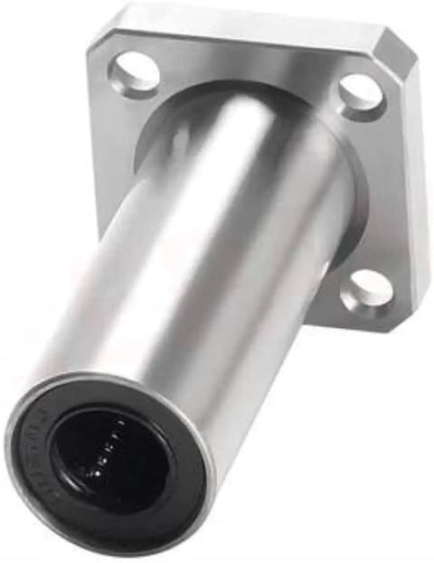 Heavy Duty Flange Linear Bearings For 10MM Shafts Glide Smooth As Butter Top Tier 3D Printer Parts close-up of flanged bearing housing