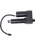 Rock Solid Round Baler Linear Actuator Swap Direct Fit For Farm Tractor Hay Equipment Heavy Duty Cylinder Upgrade, black metal actuator with wiring.