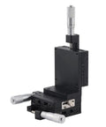 XYZ 3 Axis Manual Linear Positioning Stage 80 By 80 mm Lab Sliding Stage Table With Linear Motion Vertical Lift And Micrometer Fine Tuning Platform