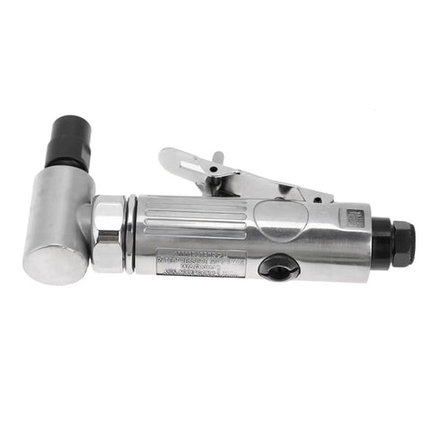 Dead Beat Free 90 Degree Air Angle Die Grinder Equipped With A Rugged Copper Motor And Featherweight Frame designed for metal cutting jobs.