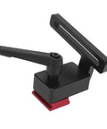Aluminum T Track Flip Stop For DIY Woodworking, precise cuts on miter track system, quick setup, secure stop block.