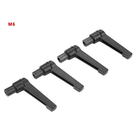 4 Pack Premium Heavy Duty Stainless Steel Clamping Lever Handles With M6 Female Threads And Smooth Twist Knobs for machinery use