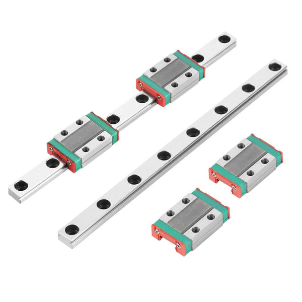 CNC Set 16x 400mm 2x Linearführung 4x Linearwagen Linear Guide Rail 3D Fräse ros