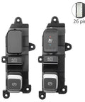 Electric Parking Brake Switch And Handbrake Actuator No Hassle Plug And Play Swap For Hyundai Santa Fe 2017 2018 with 26 pins.
