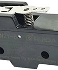 Encoder With Microswitch And Rotary Encoder Function, Limit Travel, Small Horizontal Roller Lever, Hinge, Screw Terminal