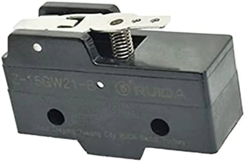 Encoder With Microswitch And Rotary Encoder Function, Limit Travel, Small Horizontal Roller Lever, Hinge, Screw Terminal