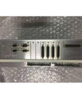 Built Like A Tank Industrial Power Supply Unit Straight Up Reliable Automation Component For Factory Machinery viewed from the top with connectors.