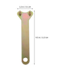Heavy Duty Electric Drill Adapter Angle Conversion Kit Real Deal Nut Wrench For Grinding Bolt Work 4.5 in steel