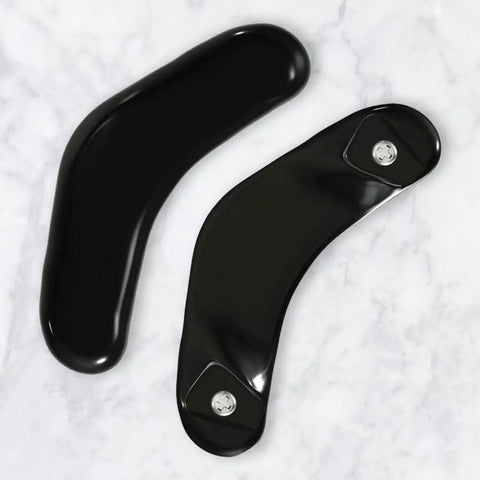 Two Pack Replacement Handles For AMC Cookware Classic Pots Black Handles With Screws And Washers DIY Easy Swap