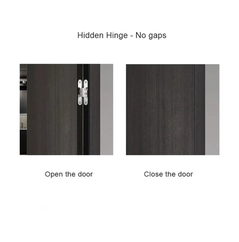Heavy Duty Ball Bearing Door Hinges With 180 Degree Concealed Design Stainless Steel Built In Hidden Folding Hinge for smooth closings