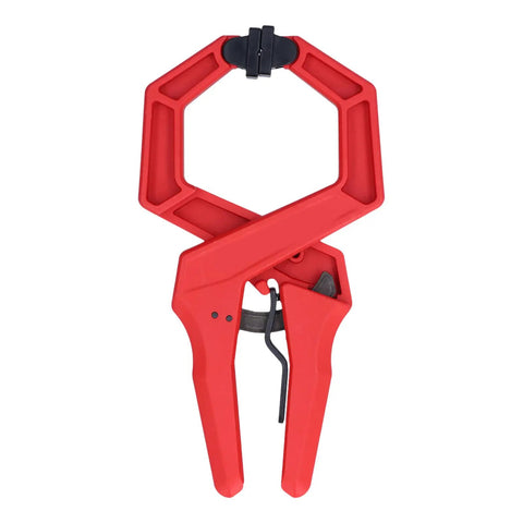 Heavy Duty One Hand Spring Clamp For Woodworking And Carpentry Shop Projects Quick Release Top Shelf Abs Plastic Jaw Grip Tool