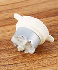 12V DC Motor With Slow Speed Gear Reduction And 3 RPM Output 4mm Shaft Diameter Micro Motor Built Tough For Small Machines