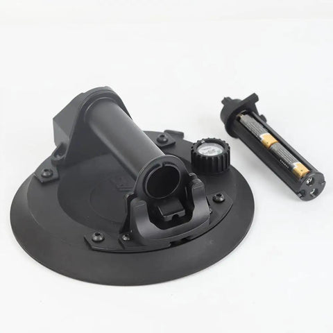 Ottovac Glass Lifter Kit vacuum tool detail with gauge and lever, part of the Heavy Duty Vacuum Tool for Glass Work