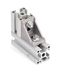 Close-up of 20 Sets 4040 Aluminum Extrusion Connector Kit with corner bracket and M8 hardware for CNC and 3D printer frames