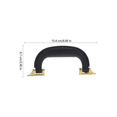 Vintage Gold Cabinet Handles 5Pc Set For Kitchen Cupboards And Furniture, Retro Drawer Pulls showing dimensions in cm and inches.