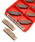 Pro Grade Heavy Duty Grooving Turning Tool Insert Set For N123G2 2Mm 3Mm 4Mm CR1125 4225 Tungsten Carbide Steel CNC Lathe Cutter