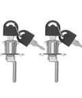 Hidden Desk Drawer Locks With Keys For Office Furniture, zinc alloy locks with keys, sleek design for file cabinet security.