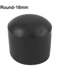 Rubber Furniture Leg Pad with Shock Absorbing Non Slip Round Bottom Protector, 16mm size, for Chairs Tables and Sofas