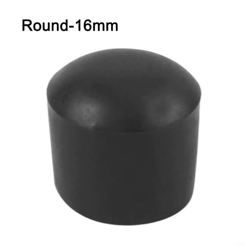 Rubber Furniture Leg Pad with Shock Absorbing Non Slip Round Bottom Protector, 16mm size, for Chairs Tables and Sofas