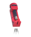 Must Have Watch Link Remover Kit With 4 Piece Set Pro Grade Band Pin Tool featuring a red handle and replacement pins