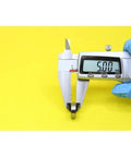 Measuring 5mm with calipers on Heavy Duty Hybrid Ceramic Bearings 8x16x5mm Abec-1 for motor spindles.