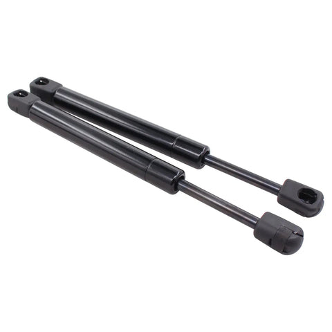 Heavy Duty Left And Right Rear Hatch And Glass Lid Support Struts With Black Coated Steel Rods For Porsche Cayenne Suv 2003 To 2006 close-up view