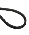 AX36 Cogged V-Belt EPDM Rubber Belt For Beefy, Heavy Duty Industrial Machinery, 36/38 inch length, close-up view