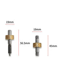 Upgrade Your Ride With This Ultimate Convertible Top Latch Motor Gear Repair Kit That Swaps Out Worn Plastic Helical Gears For Durable Steel Parts To Fix E46 And E64 Roof Issues Fast. Two steel gears, 19mm, 56.5mm
