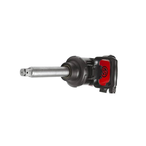 Rock Solid Air Impact Wrench Featuring Six Inch Extended Anvil And Sturdy D Handle Cranks Out Near Two Thousand Foot Pounds Reverse Torque Paired With Five Thousand Two Hundred Rpm To Crack Rusted Bolts Wide Open No Sweat At All