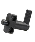 Badass Carbon Steel Quick Release Pin Lock Out Spring Plunger L Handle Retractable Indexing Bolt from different angle, showcasing sturdy build.
