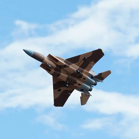 F-15 Twin 40mm EDF RC Fighter Jet PNP Desert Camo High-Thrust Twin Power For Fast Climbs And Rolls With Smooth Landing Gear