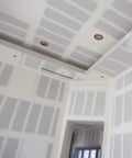 Drywall installation with 18Lb EZ Sand 45 Joint Compound, smooth finish for painting projects, gypsum formula, USA made