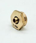 Ruby 0.192mm EDM Wire Guide Nozzle Tip For EDM Wire Cutting Machines, high precision core, angled view.