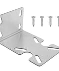 Heavy Duty Stainless Steel Water Filter Housing Mount Bracket With Rock Solid Durable Screws For No Sweat Quick Install and Sweet Long Lasting Household Water Purification System Fit